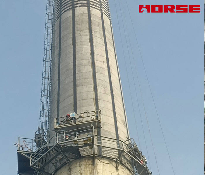 chimneys wrap using carbon fiber fabric