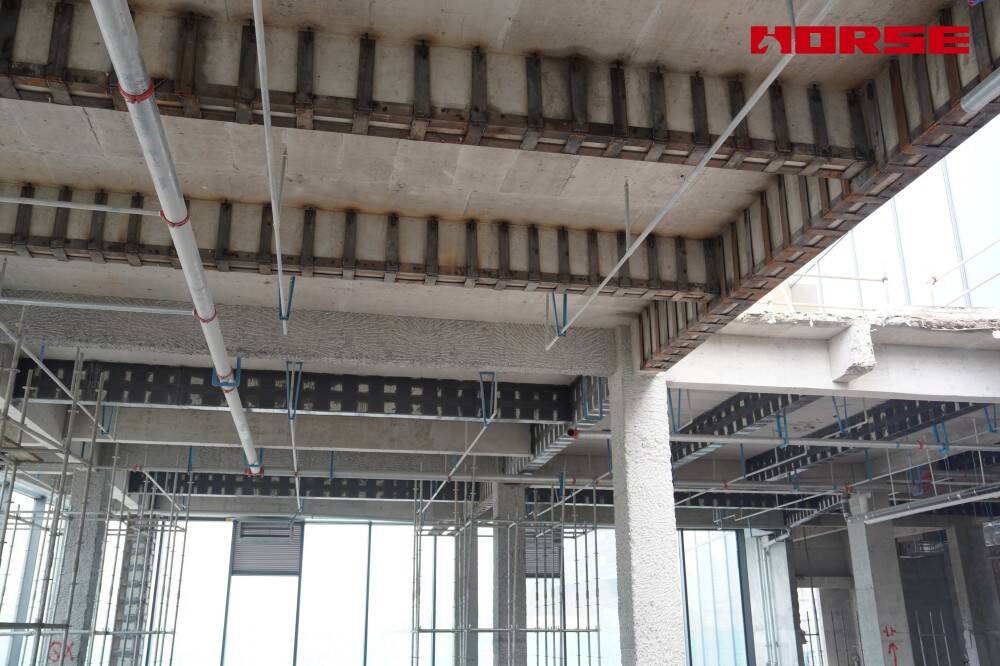 Carbon Fiber Reinforced Four-Story Concrete Railway Station Carbon Fiber Reinforced Four-Story Concrete Railway Station