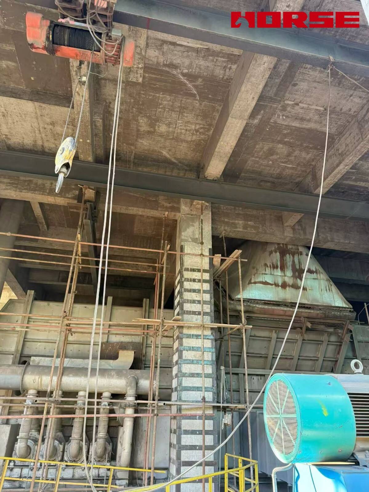 Reinforcing Cement Plant Columns with Steel Jacketing Reinforcing Cement Plant Columns with Steel Jacketing