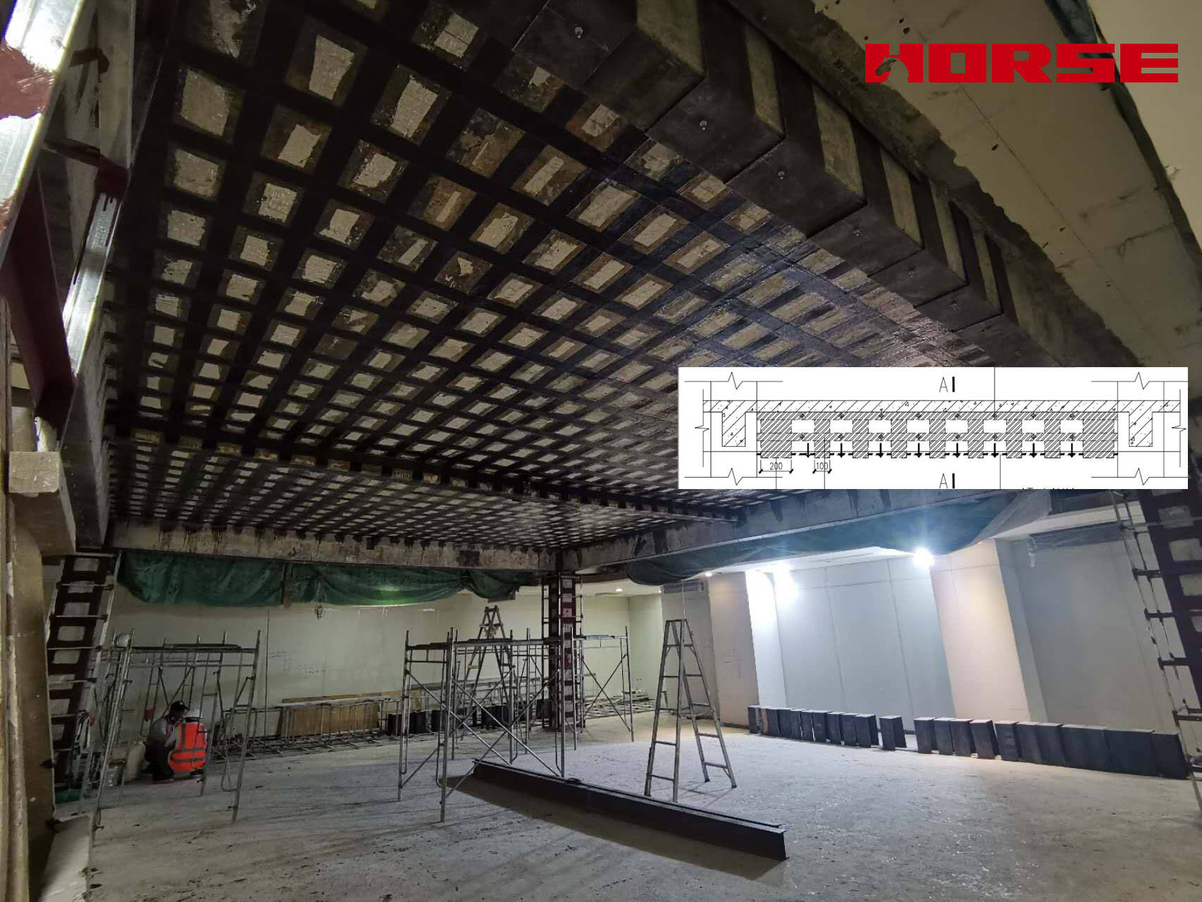 Old Supermarket Strengthening & Repairing in Cambodia