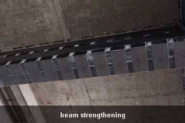 carbon fabric strengthening