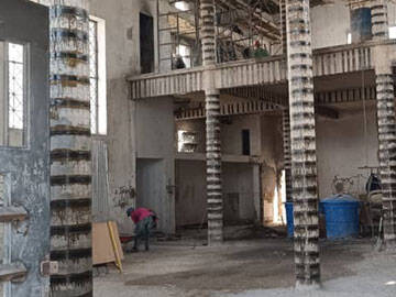 Carbon Fiber Strengthening Existing Concrete Structures Cause of New Large Equipments Added in Venezuela